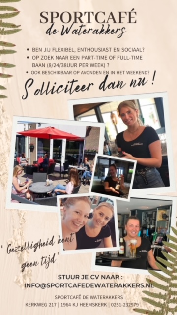 Medewerkers gezocht